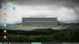 cara install adobe photoshop di linux mint atau ubuntu