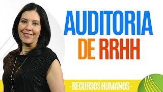 Recursos Humanos AUDITORIA DE RRHH (Real) Ana María Godinez Software de RRHH