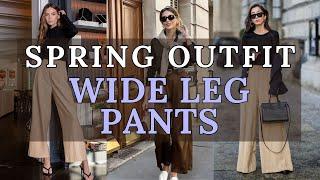 Wide Leg Pants: Effortlessly Stylish Outfit Ideas for Any Occasion | 2024 Fashion Trends