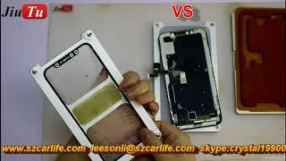 iPhone X OLED Screen Glass Only Repair Jiutu OCA Machines and Molds