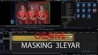 CREATIVE MASKING TRANSITION IN EDIUS || Mask Effect || 3 Roll effect  in Edius