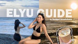 ELYU VLOG 2023 (cheap transient house for barkada in la union + must try food!)