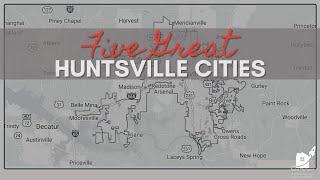 Best Cities near Huntsville AL