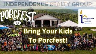 Bring Your Kids to Porcfest! with the Independence Realty Kids!