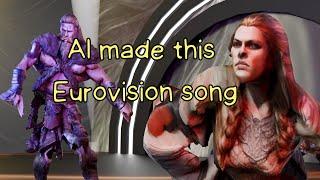 I asked AI to generate a Eurovision song