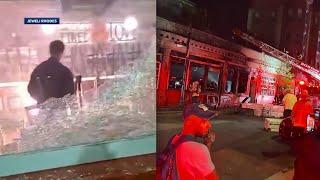 New video shows man inside Boston Mission Hill pub that caught fire