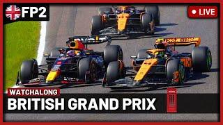 F1 Live: British GP Free Practice 2 - Watchalong - Live Timings + Commentary