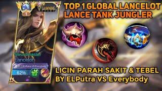 WINRATE LANCELOT 81.8%‼️TOP 1 GLOBAL LANCELOT‼️BEST BUILD & ROTASI LANCELOT TANK JUNGLER‼️