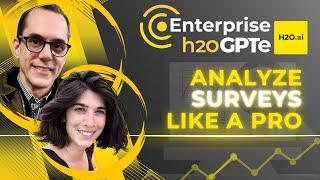 Real-World Survey Data Analysis with H2O GPTe RAG