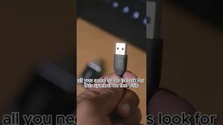 plug in a USB on your FIRST try!