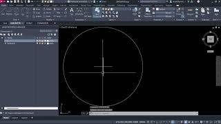 Display the center of a circle or an arc | DIMCENTER | AutoCAD Tips in 60 Seconds.