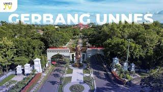 UNNES TV - Wajah Baru Gerbang Universitas Negeri Semarang From Above [ 4K ]
