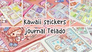 stickers journaling cute kawaii sticker Immersive ASMR bullet journal | Compilation Ep.13