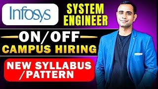 Infosys Hiring Exam Date:- 09/01/25 | Infosys New Syllabus/pattern