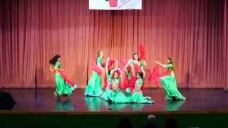 Школа восточного танца "Межансе" Саратов. Oriental Volga Fest'2013. Постановка Дьякова Евгения