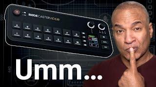 The RØDECaster Video: Why It Might Flop