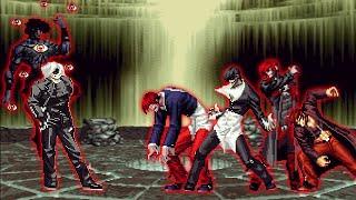 [KOF Mugen] Op Element Kyo Vs Iori Yagami Team