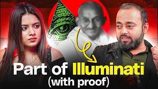 He is a part of illuminati [with proof], Gandhi’s truth, Secret societies, ghost @AbhishekKar