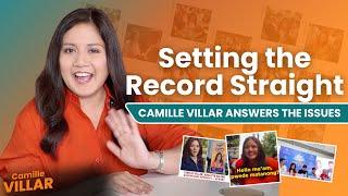 Setting the Record Straight | Camille Villar