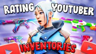Rating VALORANT YOUTUBER Inventories