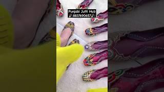 COLOR CHANGE PAKISTANI PUNJABI JUTTI🩰|| Fancy Mojaris || Order-8837690657 || #subscribe