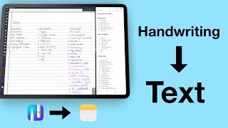 WORKFLOW | Handwriting to Text: How I Moved Notes from Noteful to Apple Notes | Notes App