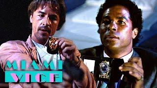 Crockett Meets Tubbs For The First Time | Miami Vice