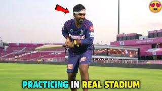 TECHNO GAMERZ CRICKET PRACTICE IN REAL STADIUM | TECHNO GAMERZ | UJJWAL GAMER