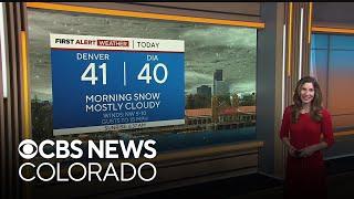 Colorado weather: Snow gradually clears Saturday