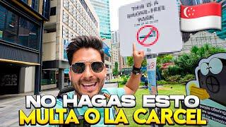 NO HAGAS NADA DE ESTO en SINGAPUR | TE PUEDE SALIR CARO o LA CÁRCEL - Gabriel Herrera