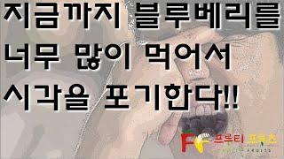 블루베리 눈 건강 오히려 안좋다는데요?