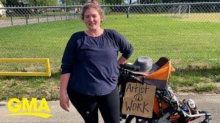 This woman walked across three states for 23 days to spread diabetes awareness