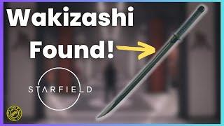 Rare Wakizashi Discovery in Starfield - How to Claim Yours!