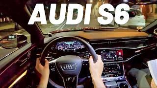 2024 Audi S6 | POV Night Drive