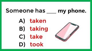 English Grammar Test ️ | Can You Pass This Challenge? | Enhance and Improve Your English Skills