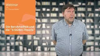 Webinarteaser ÖR: Die Berufsfreiheit und die 3-Stufen-Theorie ► juracademy.de