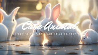  Lofi Rabbit Beats: Chill Study Music Lofi & Adorable Bunny Vibes 