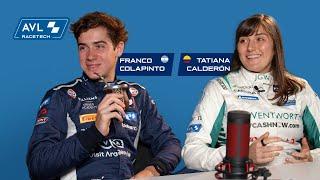 AVL RACETECH | PODER LATINO with Tatiana Calderón and Franco Colapinto