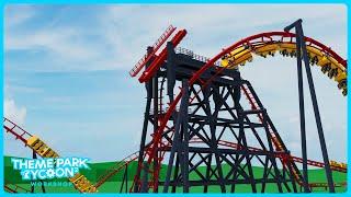 Tilt-Track Roller Coaster Blueprint in Theme Park Tycoon 2