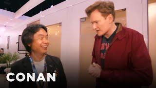Conan Chats With Mario Creator Shigeru Miyamoto | CONAN on TBS