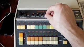 Roland CR-8000 RHYTHM MACHINE demo #01