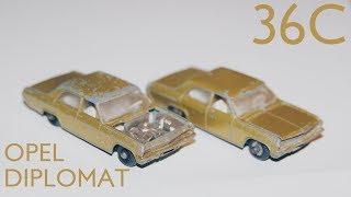 MATCHBOX restoration: No. 36C Opel Diplomat - DIECASTRESTOS