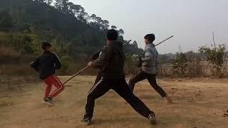 Thang Ta practice|| Chainarol Temple