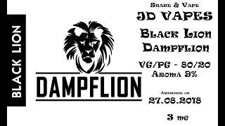 Black Lion - Dampflion Aroma I JD VAPES AROMA LIQUID REVIEW