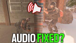 Is Siege X Audio Fixed?