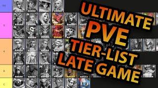 Infinite Magicraid : LEGENDARY PVE TIER LIST - LATE GAME - ALL CONTENT