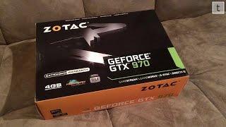 Zotac Geforce GTX 970 4GB Unbox + 770 vs 970 FPS comparison