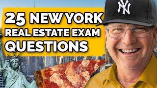 25 Questions You Will See on the New York Real Estate Exam 2024