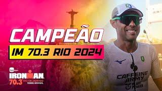 Santiago Ascenço - Campeão Ironman 70.3 Rio de Janeiro 2024