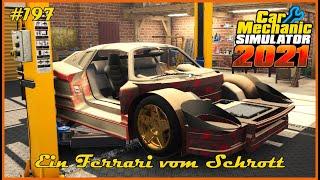 Let´s Play Car Mechanic Simulator 2021 #197 | Ein Ferrari vom Schrott | PS5